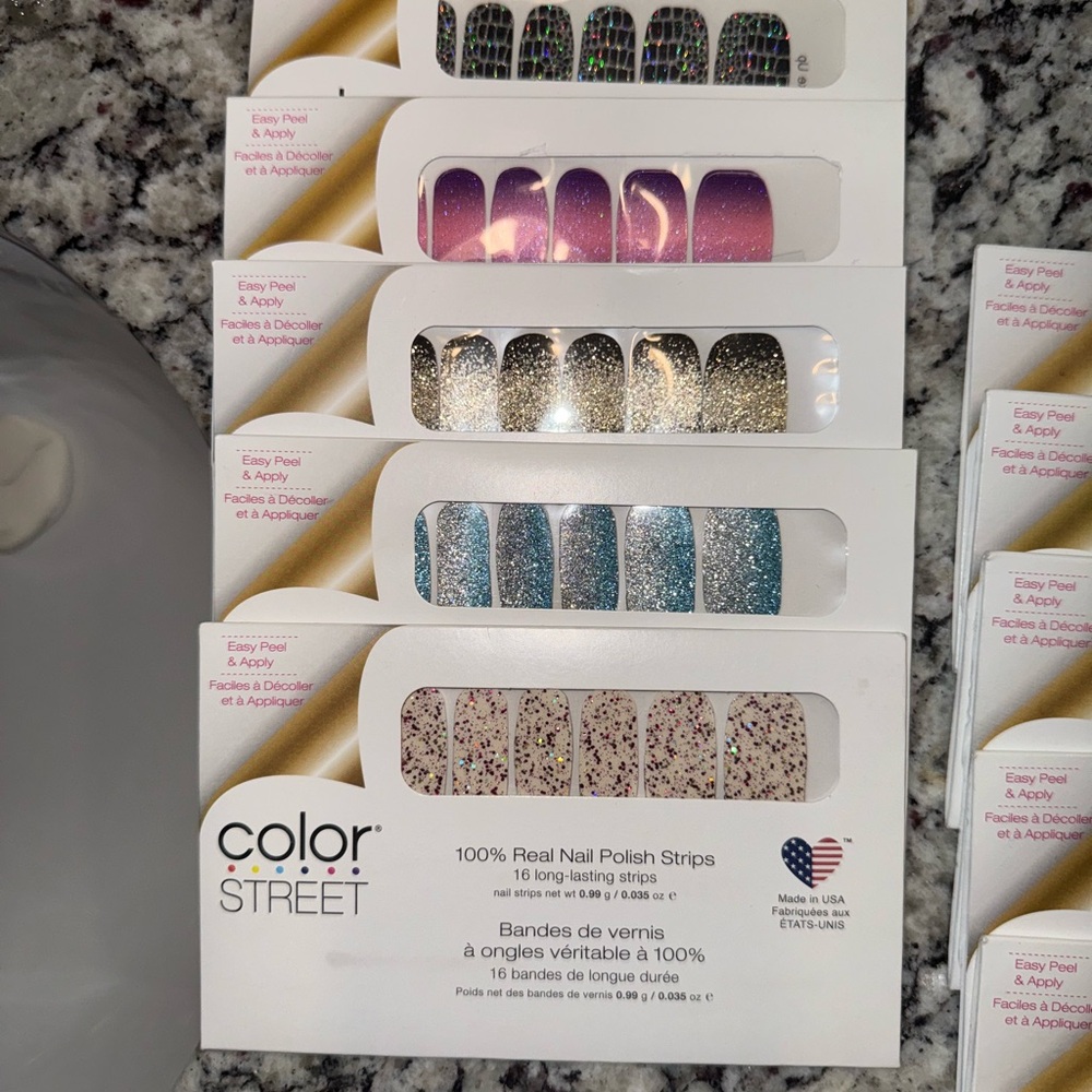 Color Street Bundle of 20 sets - Picture 3 of 9